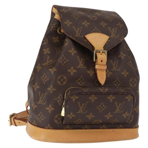 LOUIS VUITTON Handbags - LOUIS VUITTON Monogram Montsouris MM Backpack M51136 LV Auth 157302V